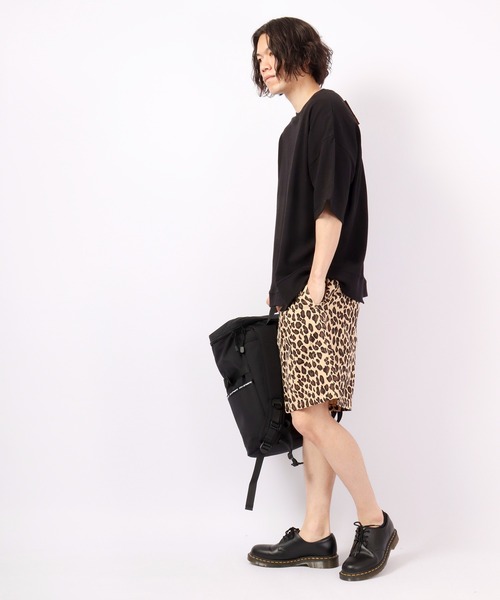 Revo.（レボ）の「Revo. 10/- 天竺 切り替えSS 半袖Tee（Tシャツ/カットソー・メンズ・ブラック/グレイッシュベージュ/ホワイト・1/2）」の16枚目の写真