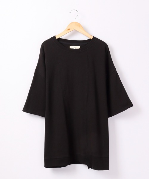 Revo.（レボ）の「Revo. 10/- 天竺 切り替えSS 半袖Tee（Tシャツ/カットソー・メンズ・ブラック/グレイッシュベージュ/ホワイト・1/2）」の22枚目の写真