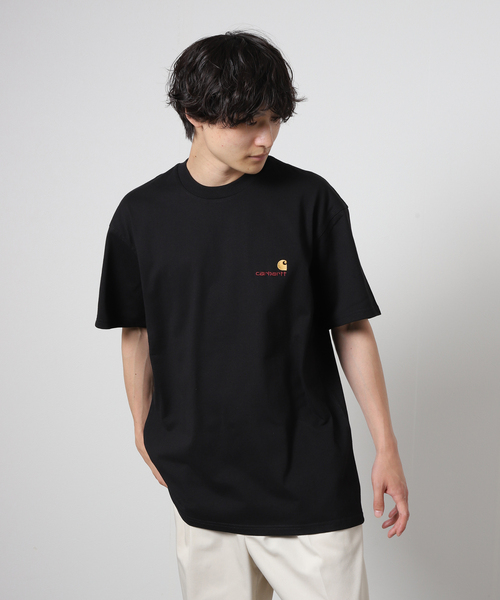 Carhartt WIP(カーハートダブリューアイピー)の「【CARHARTT WIP / カーハート ダブリューアイピー】 AMERICAN SCRIPT Tシャツ(Tシャツ/カットソー・メンズ・ホワイト/ブラック/グリーン/アイボリー・LARGE/X-LARGE/XX-LARGE)」の21枚目の写真