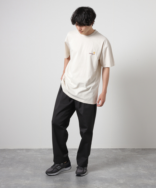 Carhartt WIP(カーハートダブリューアイピー)の「【CARHARTT WIP / カーハート ダブリューアイピー】 AMERICAN SCRIPT Tシャツ(Tシャツ/カットソー・メンズ・ホワイト/ブラック/グリーン/アイボリー・LARGE/X-LARGE/XX-LARGE)」の5枚目の写真