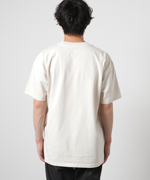 Carhartt WIP(カーハートダブリューアイピー)の「【CARHARTT WIP / カーハート ダブリューアイピー】 AMERICAN SCRIPT Tシャツ(Tシャツ/カットソー・メンズ・ホワイト/ブラック/グリーン/アイボリー・LARGE/X-LARGE/XX-LARGE)」の8枚目の写真