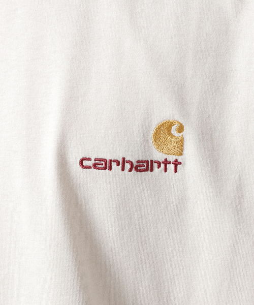 Carhartt WIP(カーハートダブリューアイピー)の「【CARHARTT WIP / カーハート ダブリューアイピー】 AMERICAN SCRIPT Tシャツ(Tシャツ/カットソー・メンズ・ホワイト/ブラック/グリーン/アイボリー・LARGE/X-LARGE/XX-LARGE)」の13枚目の写真