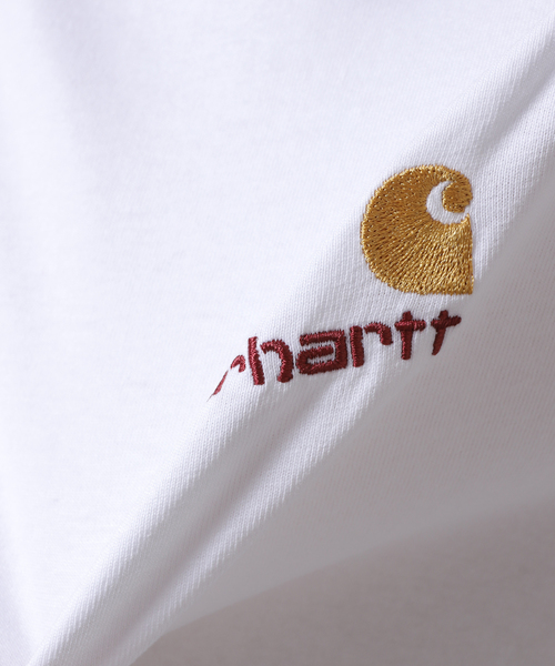 Carhartt WIP(カーハートダブリューアイピー)の「【CARHARTT WIP / カーハート ダブリューアイピー】 AMERICAN SCRIPT Tシャツ(Tシャツ/カットソー・メンズ・ホワイト/ブラック/グリーン/アイボリー・LARGE/X-LARGE/XX-LARGE)」の18枚目の写真