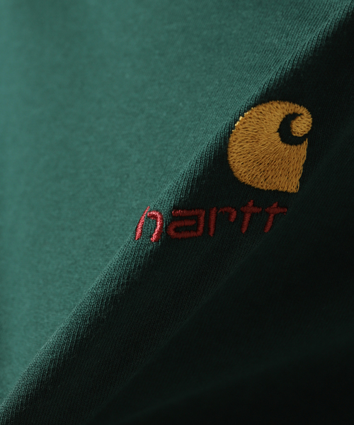Carhartt WIP(カーハートダブリューアイピー)の「【CARHARTT WIP / カーハート ダブリューアイピー】 AMERICAN SCRIPT Tシャツ(Tシャツ/カットソー・メンズ・ホワイト/ブラック/グリーン/アイボリー・LARGE/X-LARGE/XX-LARGE)」の20枚目の写真
