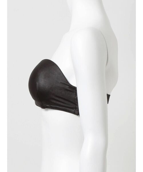 GYDA（ジェイダ）の「フェイクレザー Boosterブラトップ（チューブトップ・レディース・ブラック・FREE）」の5枚目の写真