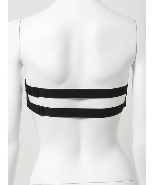 GYDA（ジェイダ）の「フェイクレザー Boosterブラトップ（チューブトップ・レディース・ブラック・FREE）」の2枚目の写真