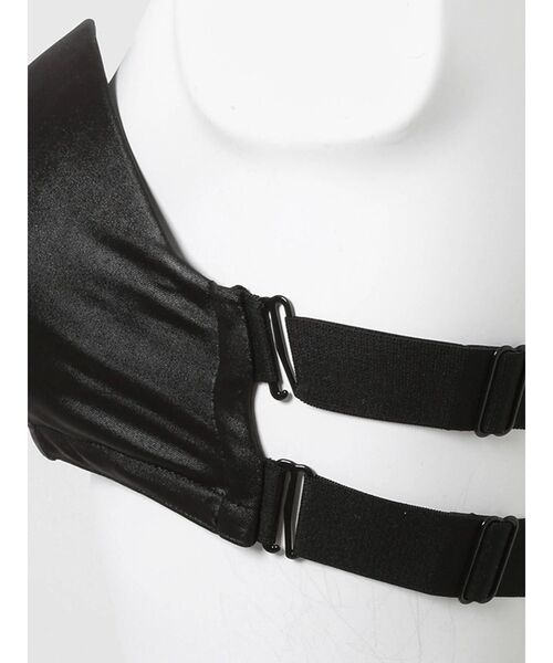 GYDA（ジェイダ）の「フェイクレザー Boosterブラトップ（チューブトップ・レディース・ブラック・FREE）」の10枚目の写真