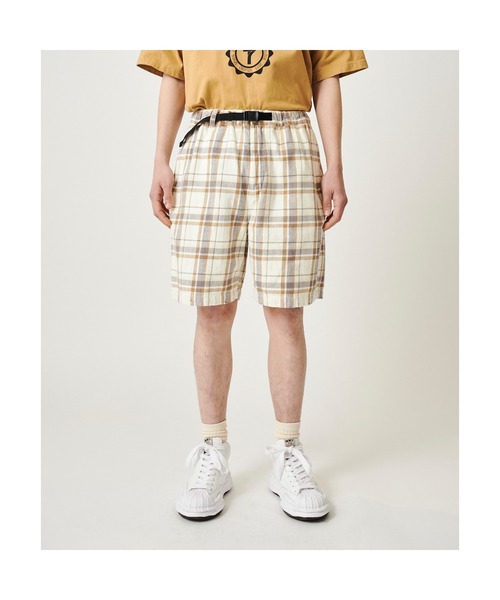 STUDIO SEVEN（スタジオ セブン）の「Check Flannel Shorts（その他パンツ・メンズ・アイボリー・MEDIUM）」の8枚目の写真