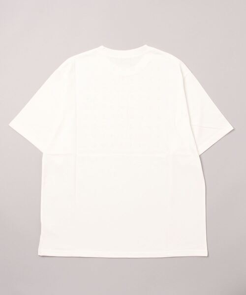 Figments（フィグメンツ）の「WORDS Tシャツ（Tシャツ/カットソー・レディース・ピンク/ホワイト/スミクロ・MEDIUM/SMALL）」の4枚目の写真