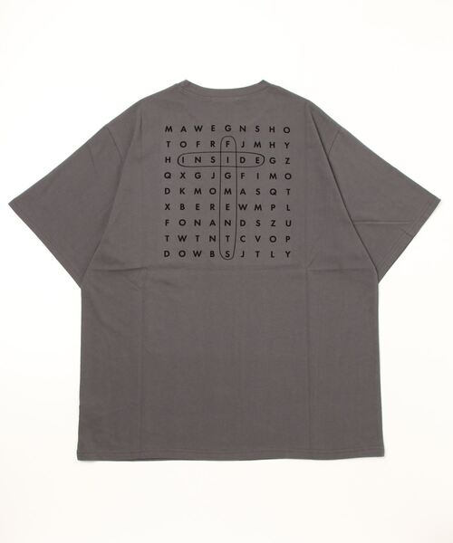 Figments（フィグメンツ）の「WORDS Tシャツ（Tシャツ/カットソー・レディース・ピンク/ホワイト/スミクロ・MEDIUM/SMALL）」の6枚目の写真