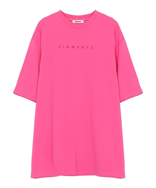 Figments（フィグメンツ）の「WORDS Tシャツ（Tシャツ/カットソー・レディース・ピンク/ホワイト/スミクロ・MEDIUM/SMALL）」の17枚目の写真