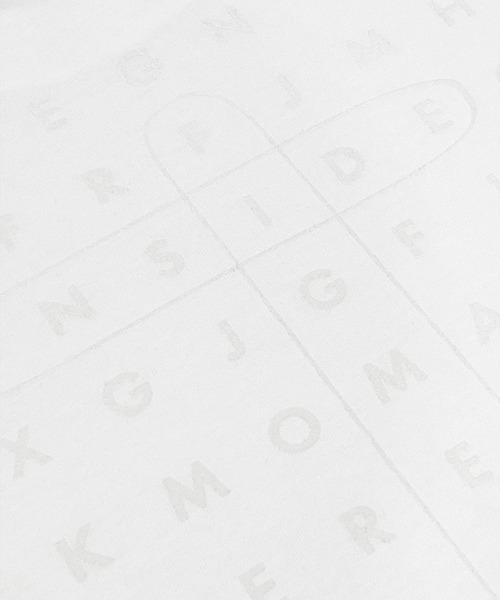 Figments（フィグメンツ）の「WORDS Tシャツ（Tシャツ/カットソー・レディース・ピンク/ホワイト/スミクロ・MEDIUM/SMALL）」の20枚目の写真