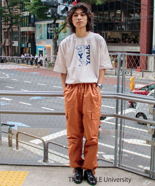 GLOSTER(グロスター)の「【YALE/イェール】別注プリントTシャツ VINTAGE DYEING カレッジロゴ(Tシャツ/カットソー・メンズ・チャコールグレー/ネイビー/オフホワイト・M/L)」の22枚目の写真