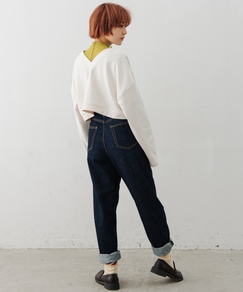 MERLOT（メルロー）の「2WAYボレロカットソー（カーディガン/ボレロ・レディース・ブラック/ナチュラル・FREE）」の16枚目の写真