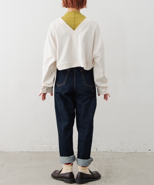 MERLOT（メルロー）の「2WAYボレロカットソー（カーディガン/ボレロ・レディース・ブラック/ナチュラル・FREE）」の17枚目の写真