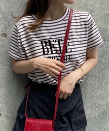 one after another NICE CLAUP | フロッキーロゴプリントTee(Tシャツ/カットソー)