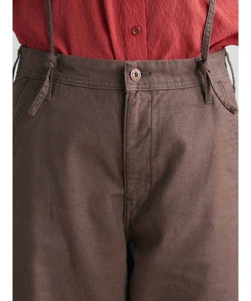 CRAFT STANDARD BOUTIQUE(クラフトスタンダードブティック)の「2WAYサロペット *◆(チノパンツ・レディース・ブラウン/カーキ・S/M/L)」の16枚目の写真