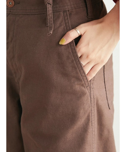 CRAFT STANDARD BOUTIQUE(クラフトスタンダードブティック)の「2WAYサロペット *◆(チノパンツ・レディース・ブラウン/カーキ・S/M/L)」の14枚目の写真