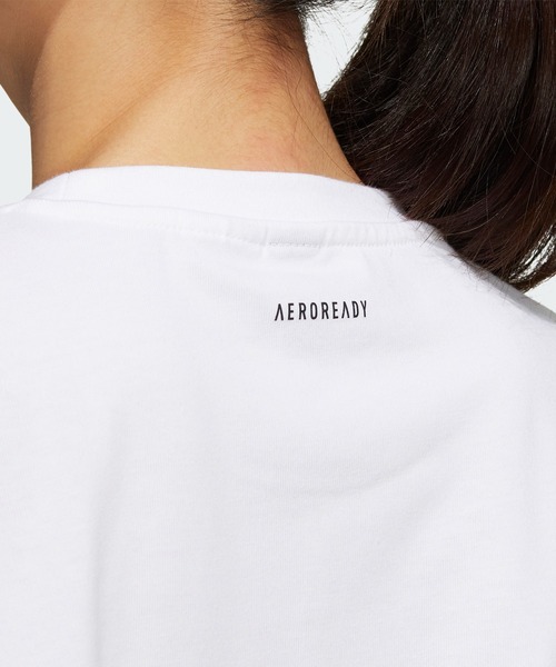 adidas(アディダス)の「24/7 オーバーサイズフィット 長袖Tシャツ / ロンT / アディダス(レディース)(Tシャツ/カットソー・レディース・ホワイト/ブラック・SMALL/MEDIUM/LARGE/X-LARGE/X-SMALL/XX-LARGE)」の7枚目の写真