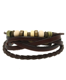 チャイハネ | 【チャイハネ】ジャレン レザーブレスレット(ブレスレット)