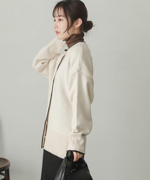 セール】クルーネックルーズカーディガン（カーディガン/ボレロ