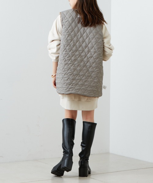 Chico（チコ）の「【2022AW】胸刺繍ルーズスウェット（スウェット・レディース・アイボリー/ブラック/グレー・FREE）」の12枚目の写真