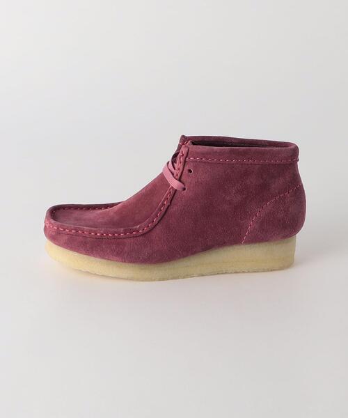 美品 【国内EXCLUSIVE】＜Clarks＞スエード ワラビーブーツ Clarks（クラークス）の「【国内EXCLUSIVE】＜Clarks＞スエード