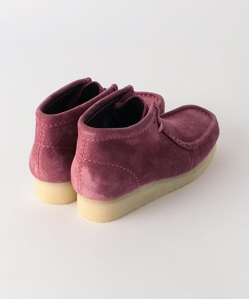 CLARKS ピンク スエード モカシン26cm CLARKS ピンク スエード モカシン26cm