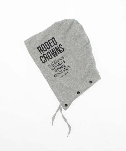 RODEO CROWNS WIDE BOWL（ロデオクラウンズワイドボウル）の「パターンフードロゴミリタリーシャツワンピースWL（シャツワンピース・レディース・ホワイト系その他・FREE）」の15枚目の写真