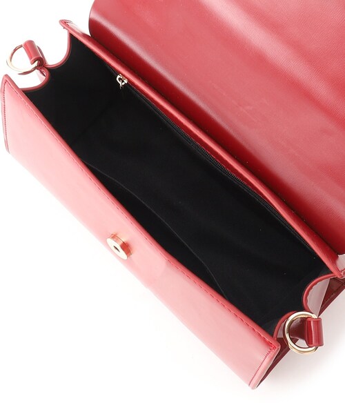 THE SHOP TK (ザ ショップ ティーケー )の「◆2WAYスムースハンドバッグ(ハンドバッグ・レディース・ブラック/ボルドー/ライトベージュ・00)」の16枚目の写真