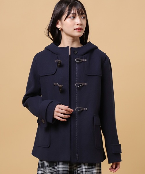 Honeys(ハニーズ)の「ダッフルコート(ダッフルコート・レディース・杢グレー/ネイビー/ブラック/キャメル・M/L/LL)」の4枚目の写真
