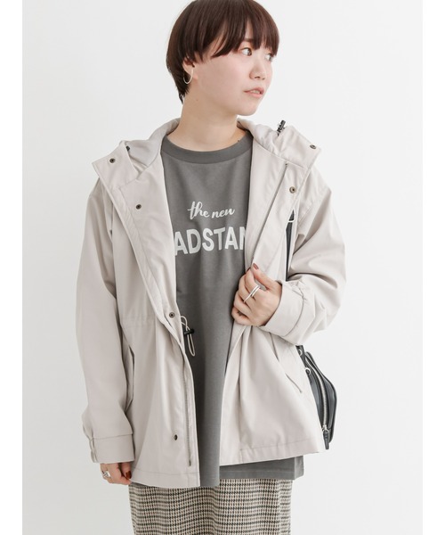 Lugnoncure(ルノンキュール)の「【撥水加工】マウンテンパーカー(マウンテンパーカー・レディース・カーキ/ネイビー/ベージュ・フリ-)」の2枚目の写真