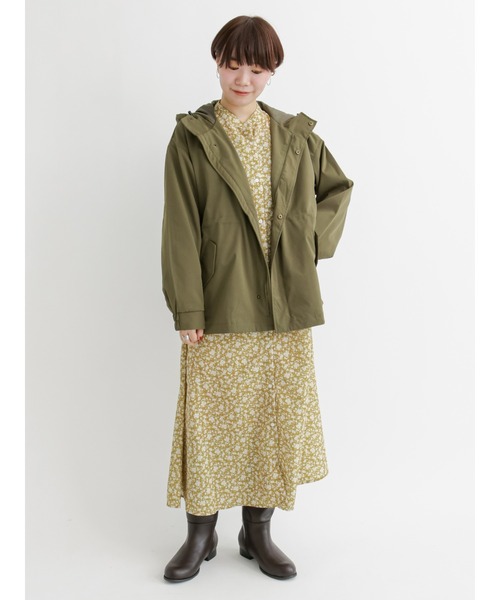 Lugnoncure(ルノンキュール)の「【撥水加工】マウンテンパーカー(マウンテンパーカー・レディース・カーキ/ネイビー/ベージュ・フリ-)」の8枚目の写真
