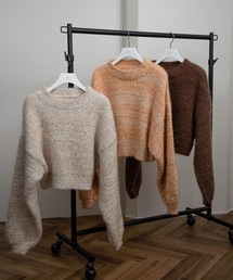 Amiur（エミレ）の「shaggy mix knit（ニット/セーター）」 - WEAR