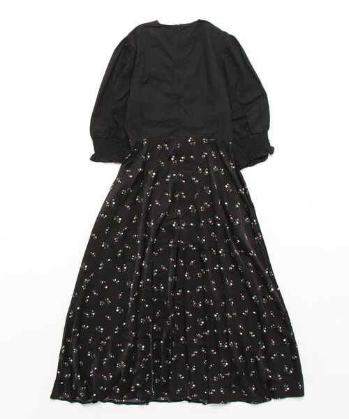 Dita Muaj.(ディータムアージュ)の「花柄ワンピース(ワンピース・レディース・ブラック・S/M/L)」の5枚目の写真