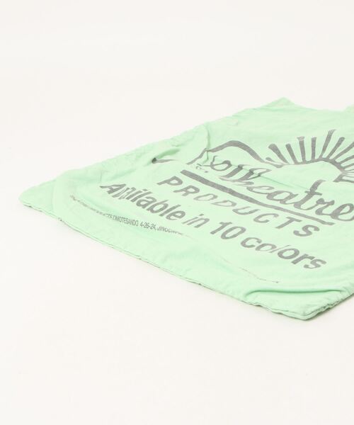 THEATRE PRODUCTS（シアタープロダクツ）の「【Daily russet×THEATRE PRODUCTS】リサイクルオーバーダイロゴトートバッグ（ショルダーバッグ・レディース・ピンク/オレンジ/ベージュ/ホワイト系その他/グリーン/パープル/イエロー・FREE）」の8枚目の写真