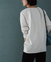 THE SHOP TK  | 【オンオフ対応】サイドタックプルオーバー(Tシャツ/カットソー)