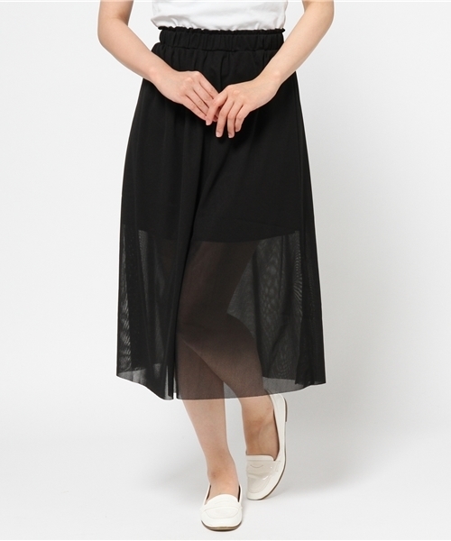 Kastane（カスタネ）の「【Kastane】チュールスカート（スカート・レディース・その他16/オフホワイト/ブラック/カーキ/ネイビー/その他2/その他3/その他1/その他/ホワイト・FREE）」の6枚目の写真