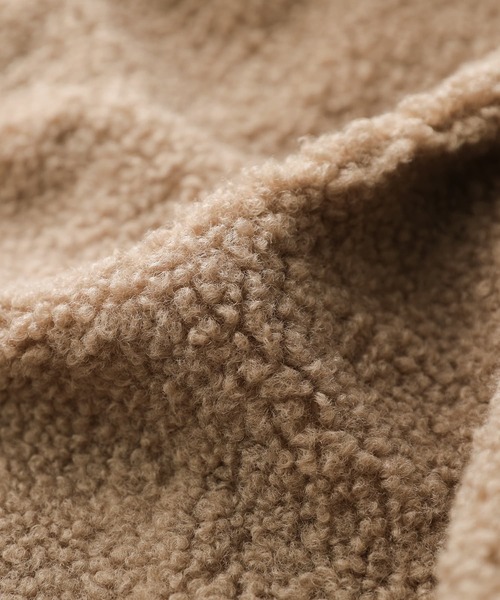 osharewalker（オシャレウォーカー）の「【廃盤】『ボアロングジレベスト』（ベスト・レディース・ブラック/アイボリー/モカ・FREE）」の15枚目の写真