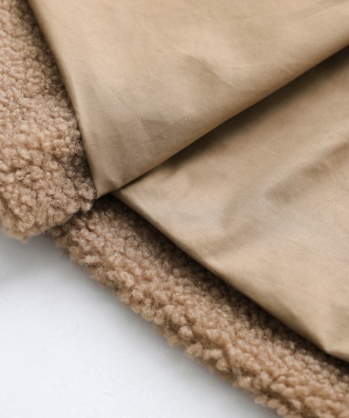 osharewalker（オシャレウォーカー）の「【廃盤】『ボアロングジレベスト』（ベスト・レディース・ブラック/アイボリー/モカ・FREE）」の16枚目の写真