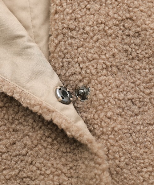 osharewalker（オシャレウォーカー）の「【廃盤】『ボアロングジレベスト』（ベスト・レディース・ブラック/アイボリー/モカ・FREE）」の17枚目の写真