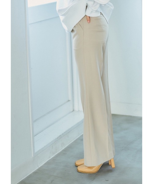 N WITH.（エヌウィズ）の「フレアスラックス（スラックス・レディース・モカ/ベージュ・S/M）」の11枚目の写真