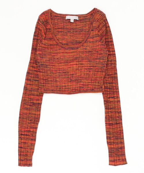 Guess（ゲス）の「Anika Top（ニット/セーター・レディース・オレンジ/ネイビー・X-SMALL/MEDIUM/SMALL）」の7枚目の写真