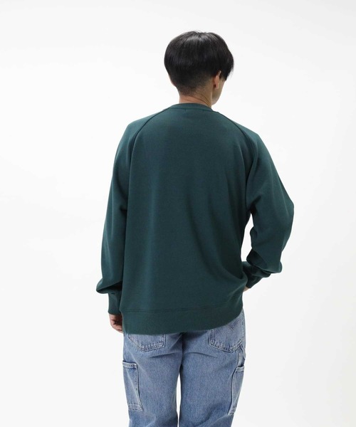 BACK NUMBER(バックナンバー)の「【BACK NUMBER】裏シャギープリントクルー(スウェット・メンズ・グリーン/イエロー/オフホワイト・L/M/S/XL)」の14枚目の写真