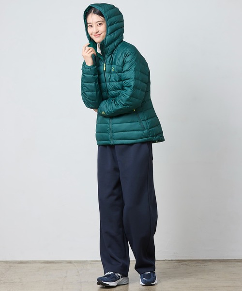 L.L.Bean（エルエルビーン）の「ビーンズ・ダウン・フード・ジャケット（ダウンジャケット/コート・レディース・ブラック/ブルー/ダークグリーン・X-SMALL/SMALL/MEDIUM/LARGE）」の21枚目の写真