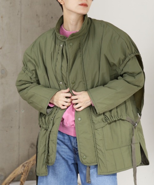 ボリュームブルゾン