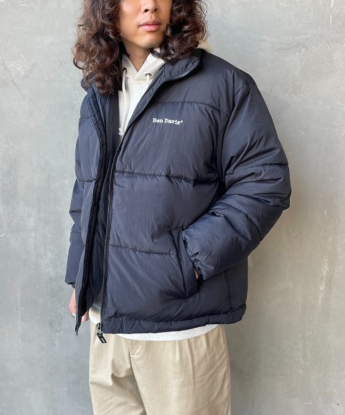 BEN DAVIS（ベンデイビス）の「[BEN DAVIS/ベンデイビス]  ワンポイントロゴ刺繍 パファーダウンジャケット（その他アウター・レディース・ホワイト/ブラック・M/XL/L）」の8枚目の写真