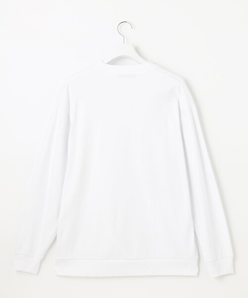 UNFILO（アンフィーロ）の「リラックスフィットクルーネック Ｔシャツ（Tシャツ/カットソー・メンズ・ホワイト系/ブラック系・LARGE/MEDIUM/X-LARGE/SMALL）」の3枚目の写真