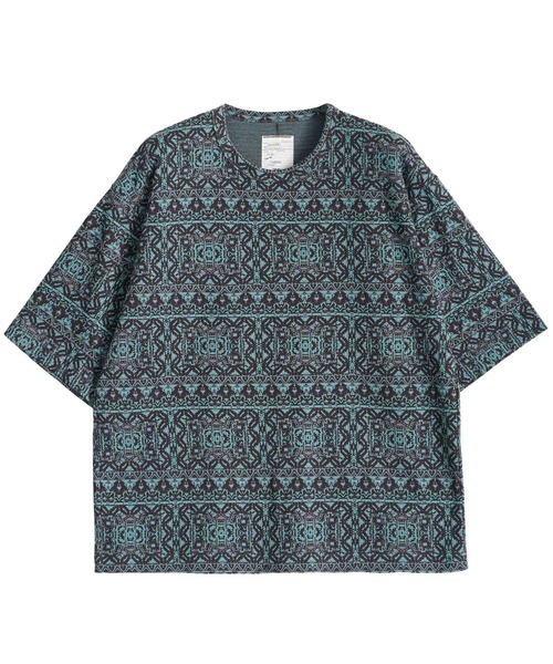 SHAREEF(シャリーフ)の「CARPET JQ S/S PO(Tシャツ/カットソー・メンズ・グレー/レッド/ターコイズブルー・1/2/3)」の4枚目の写真