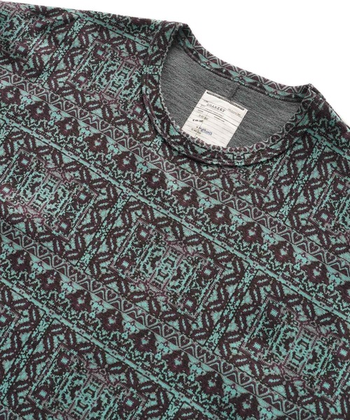 SHAREEF(シャリーフ)の「CARPET JQ S/S PO(Tシャツ/カットソー・メンズ・グレー/レッド/ターコイズブルー・1/2/3)」の6枚目の写真
